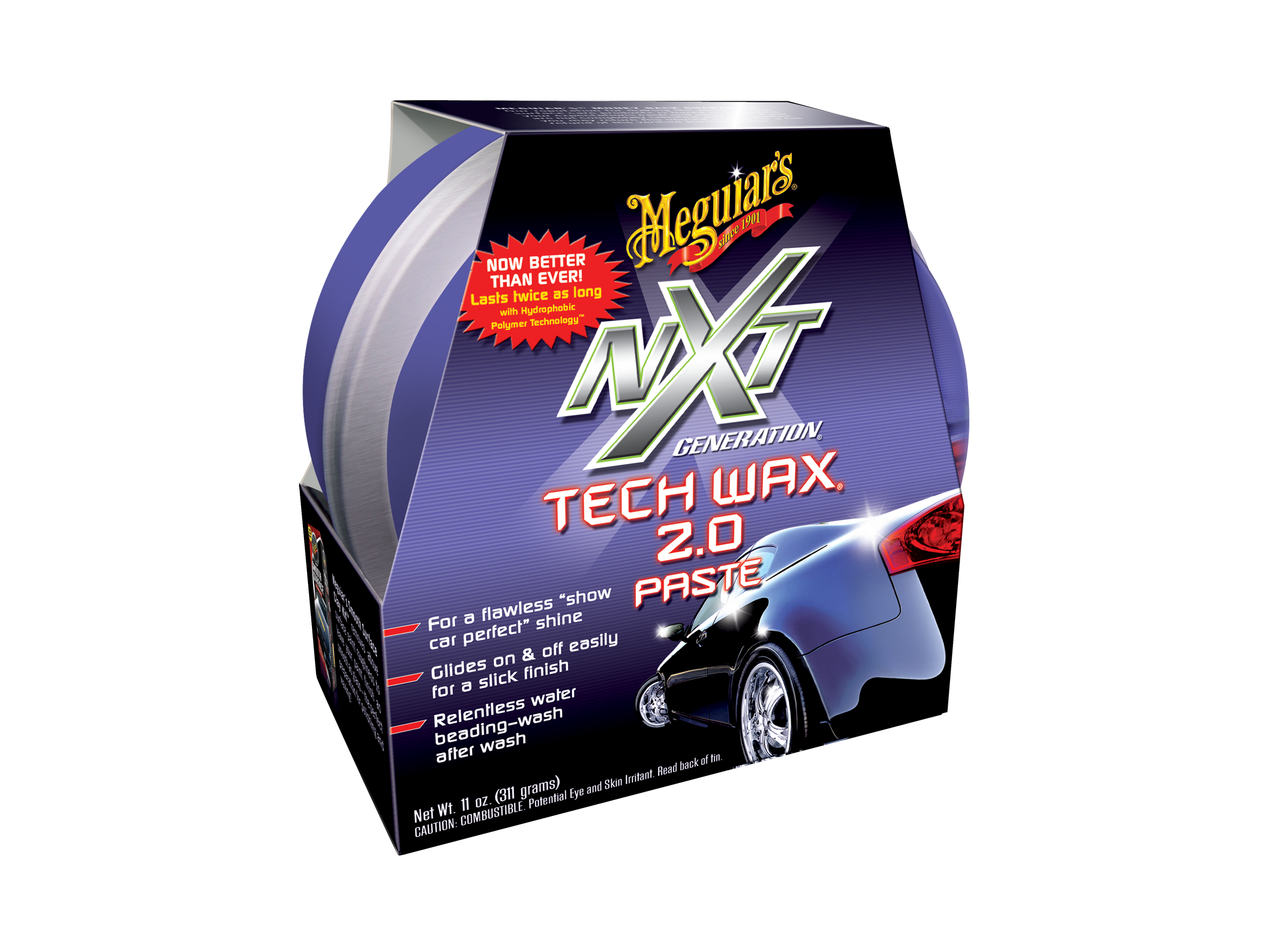 美光-NXT 全合成水晶車蠟(膏)311g