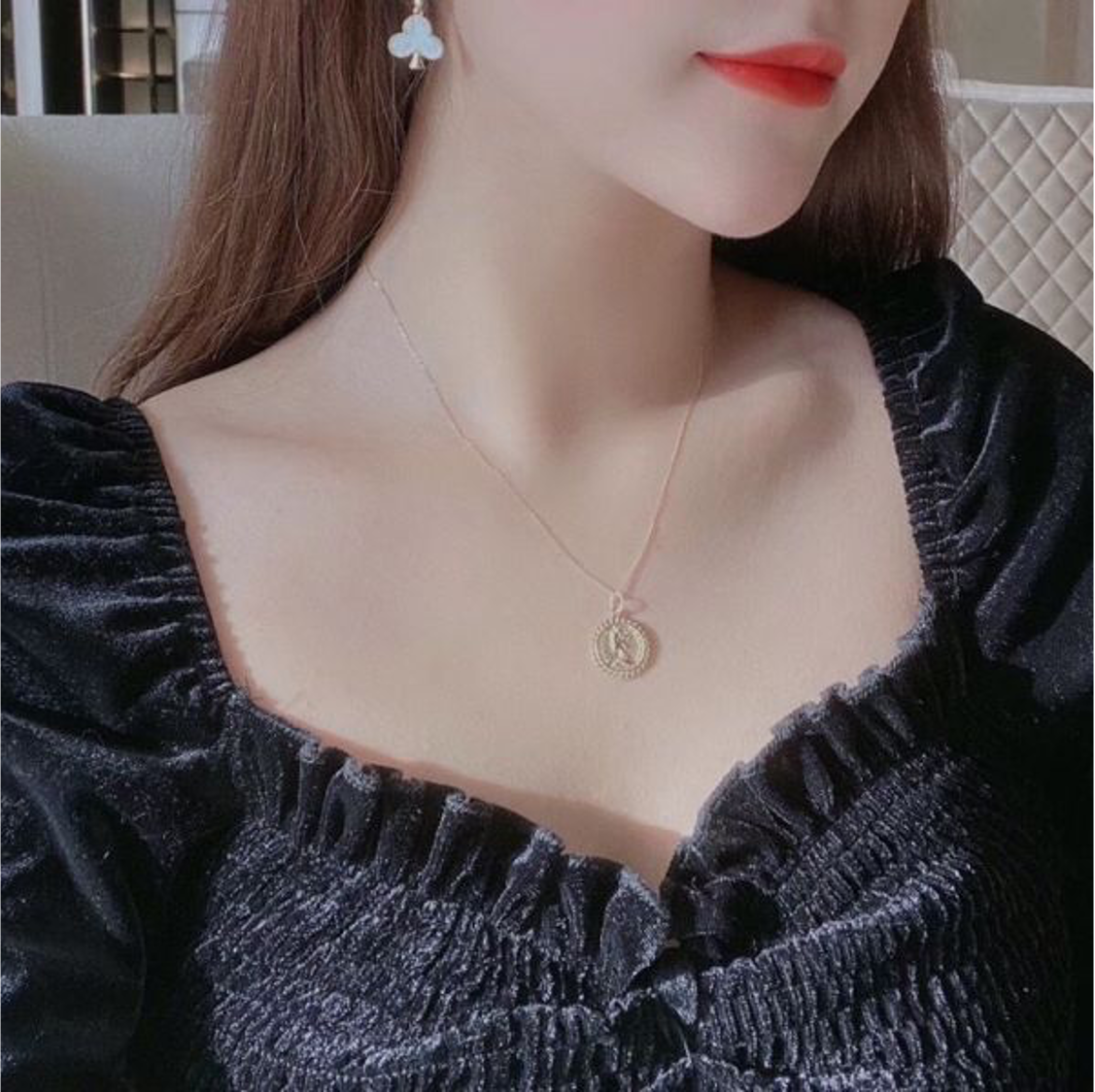 寶藏女王金幣項鍊
