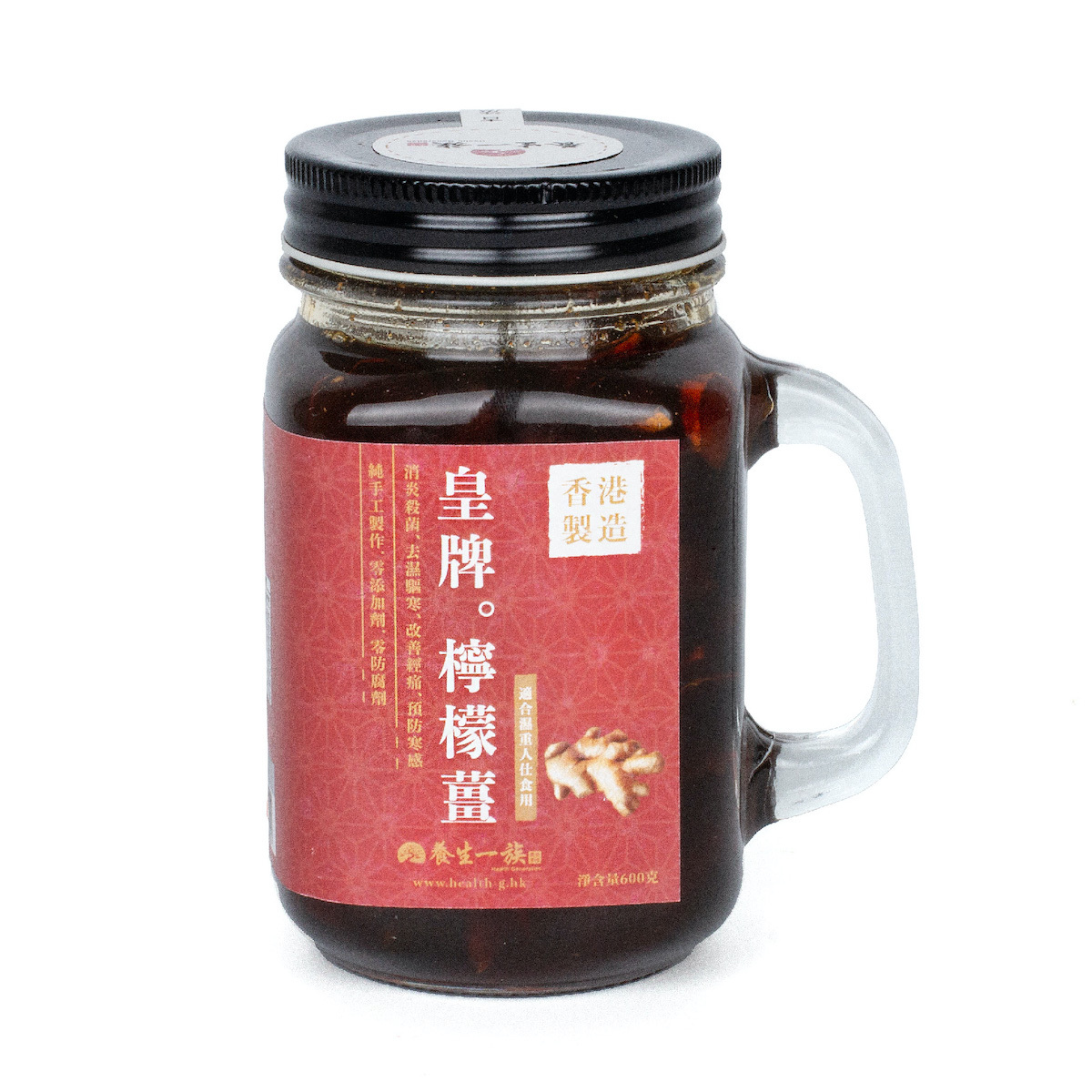 養生一族–皇牌檸檬薑(600g)