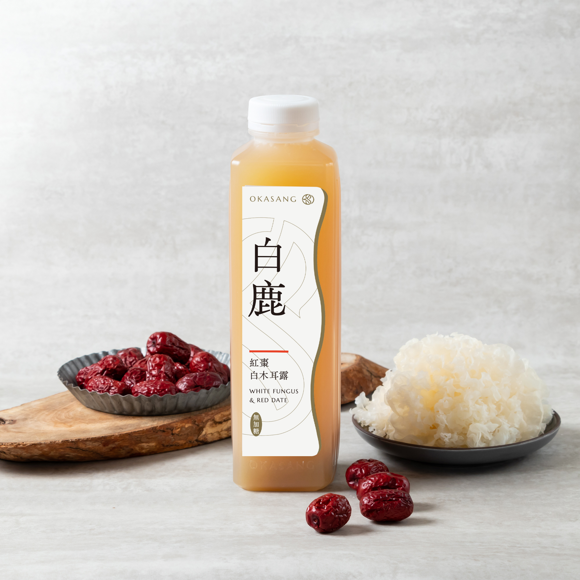 紅棗白木耳露(無加糖)｜白鹿 |  滋補強身｜1000ml*1