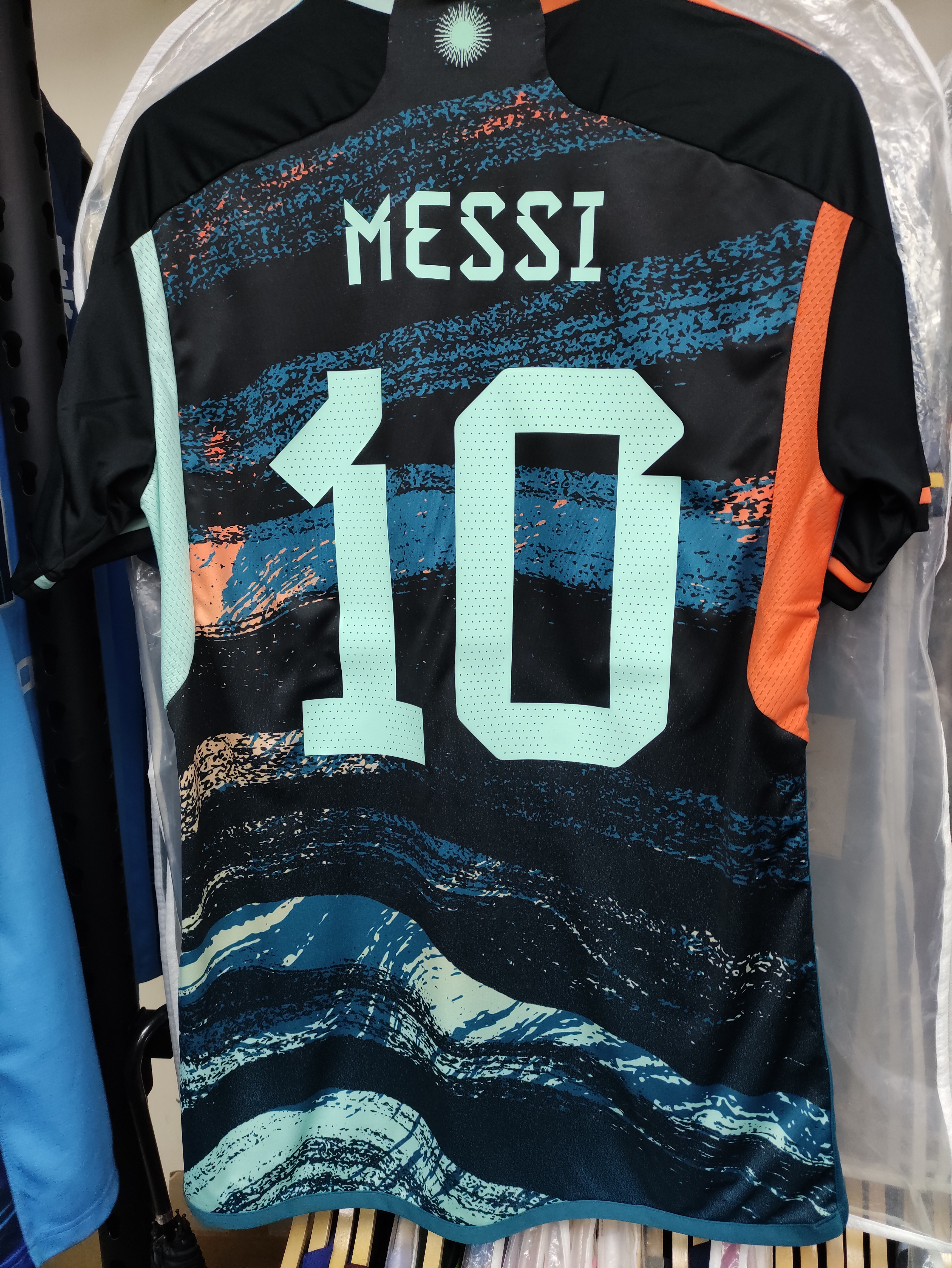 2023女子世界杯阿根廷女足國家隊作客美斯男裝球衣