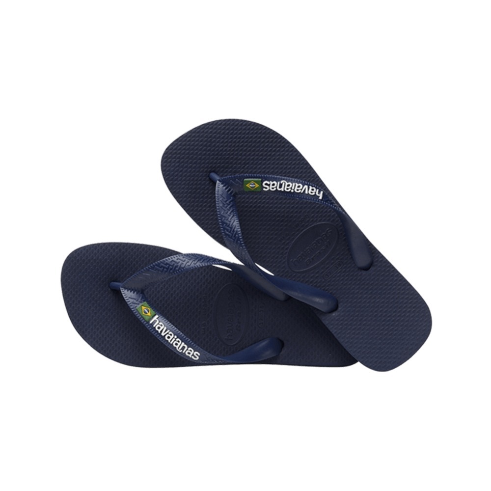 Havaianas 哈瓦仕 夾腳拖 國旗 巴西 海軍藍 拖鞋 男女款 4110850-0555U [台灣現貨]