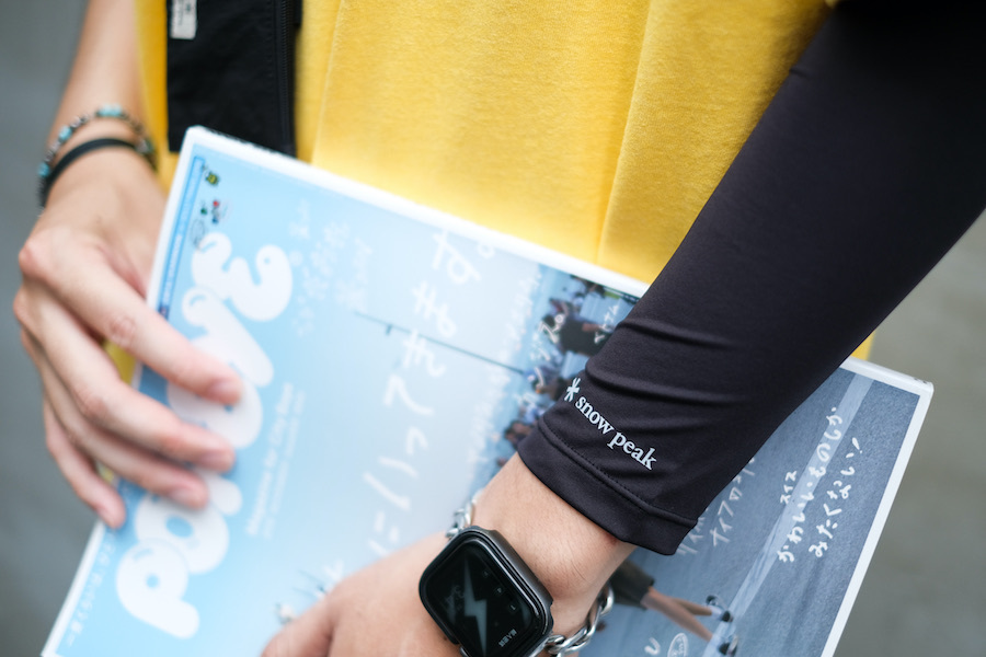 SnowPeak 雪峰®  Cooling x UV cut 涼感袖套