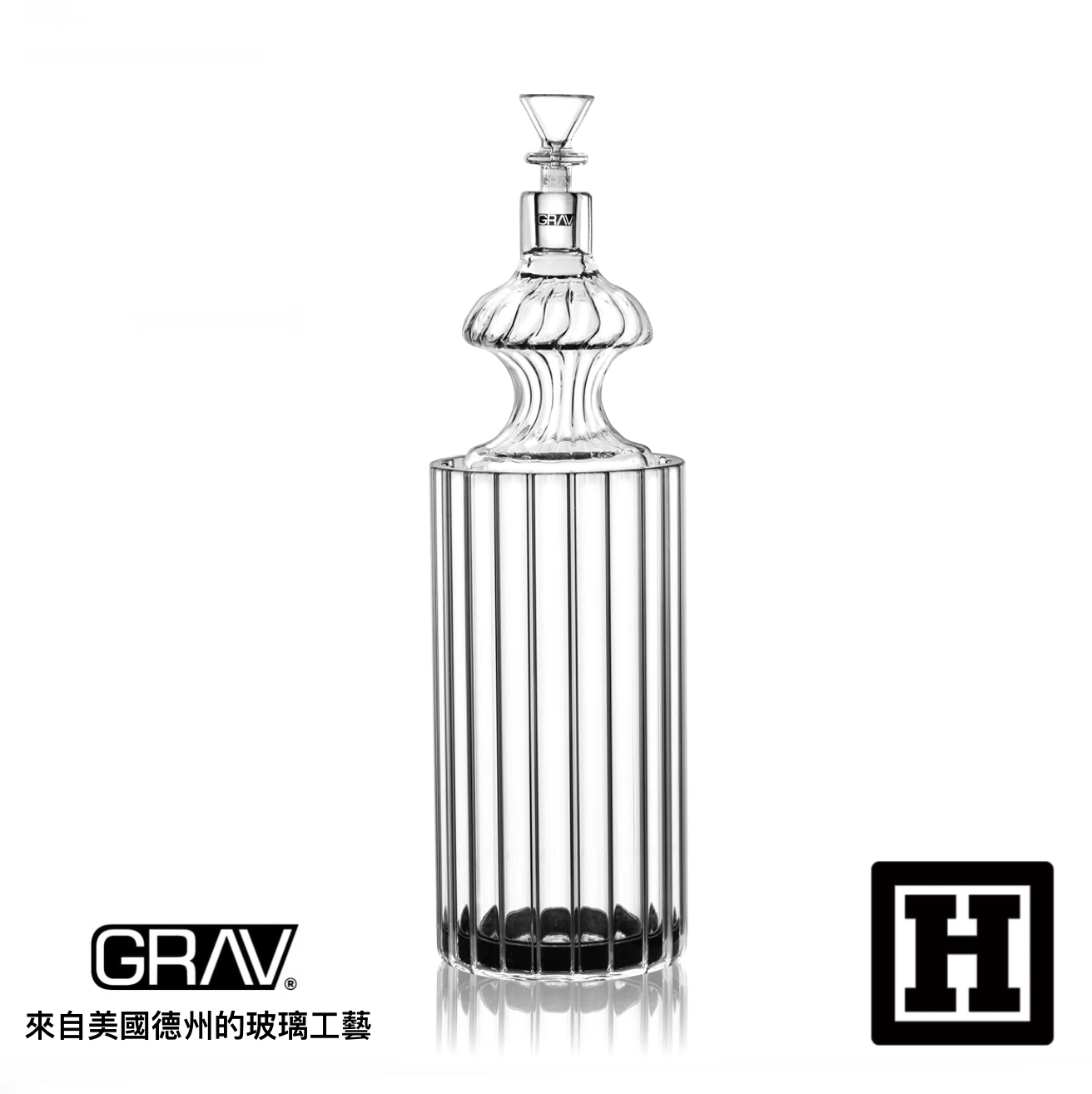 GRAV LABS Monarch 帝王 重力 玻璃藝術品 (BONG)