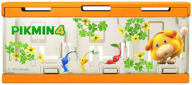 NS HORI 按壓式卡匣收納盒6入 皮克敏 4 NSW-495