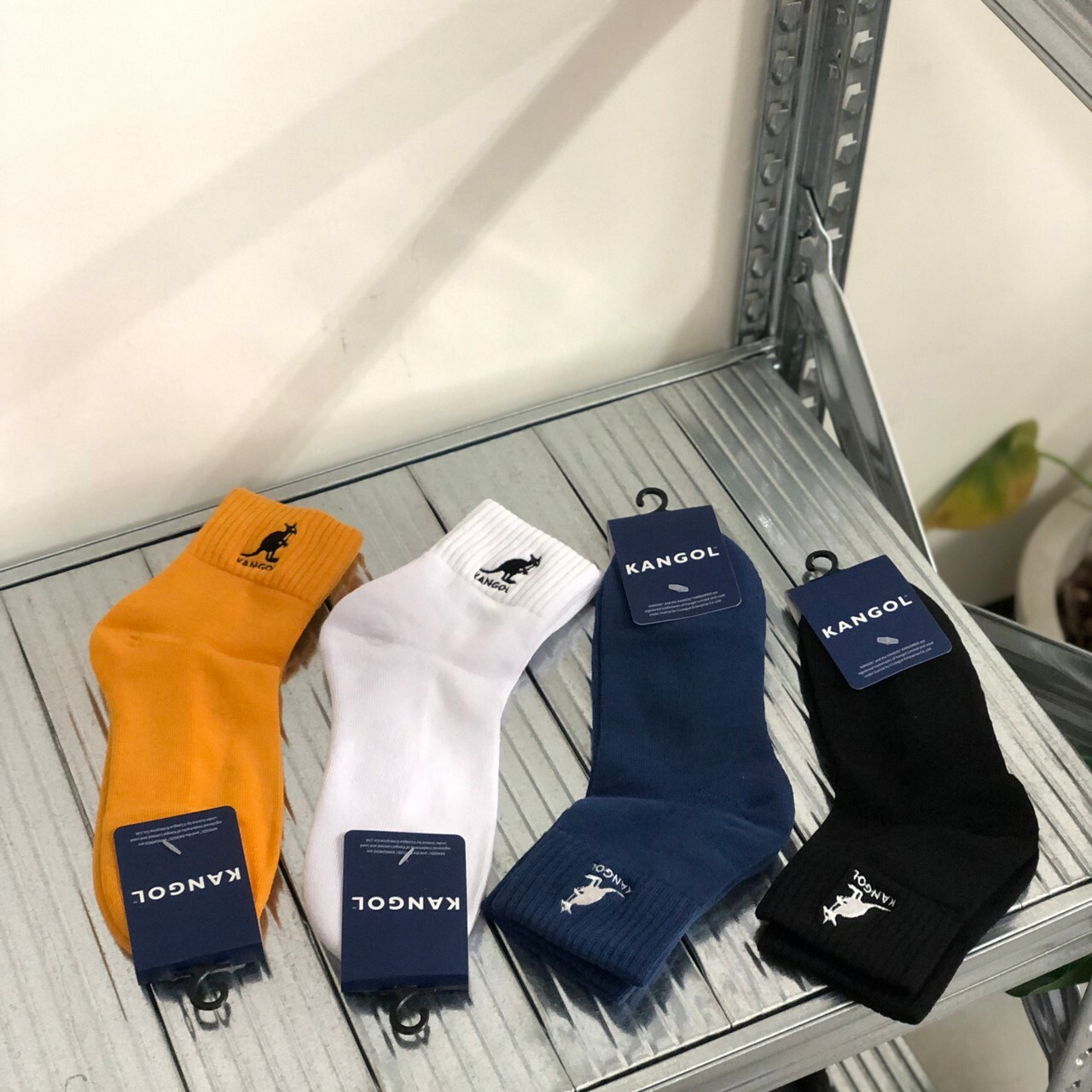 Kangol 刺繡Logo 短襪 61521842 / 61511842