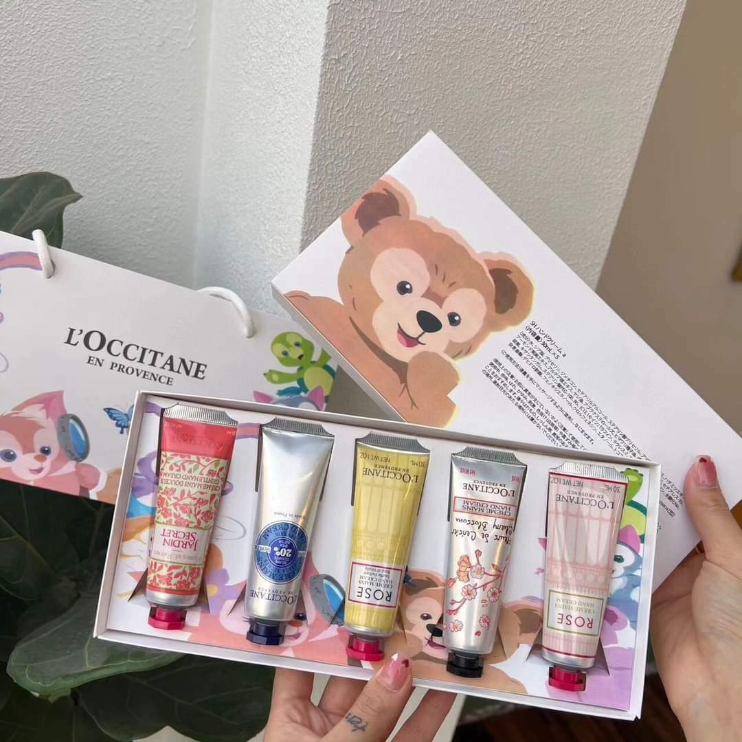 Loccitane🐰迪士尼系列護手霜5️⃣件套裝(30mlx5)🐼