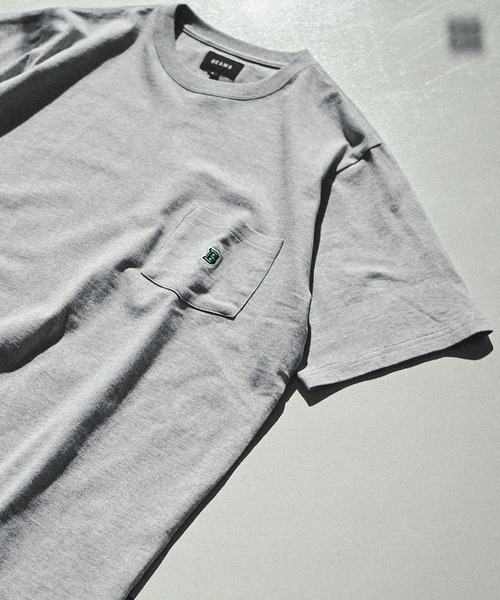 日本 Beams One Point Logo Pocket T-Shirt