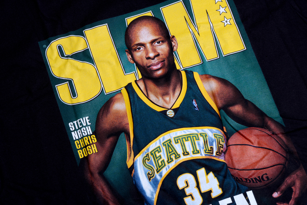 Mitchell & Ness 西雅圖超音速隊 Ray Allen Slam 雜誌封面 T-Shirt
