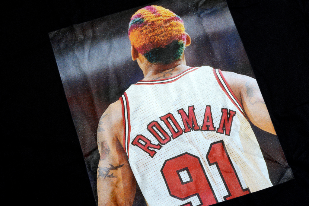 Mitchell & Ness NBA 芝加哥公牛隊Dennis Rodman T-Shirt