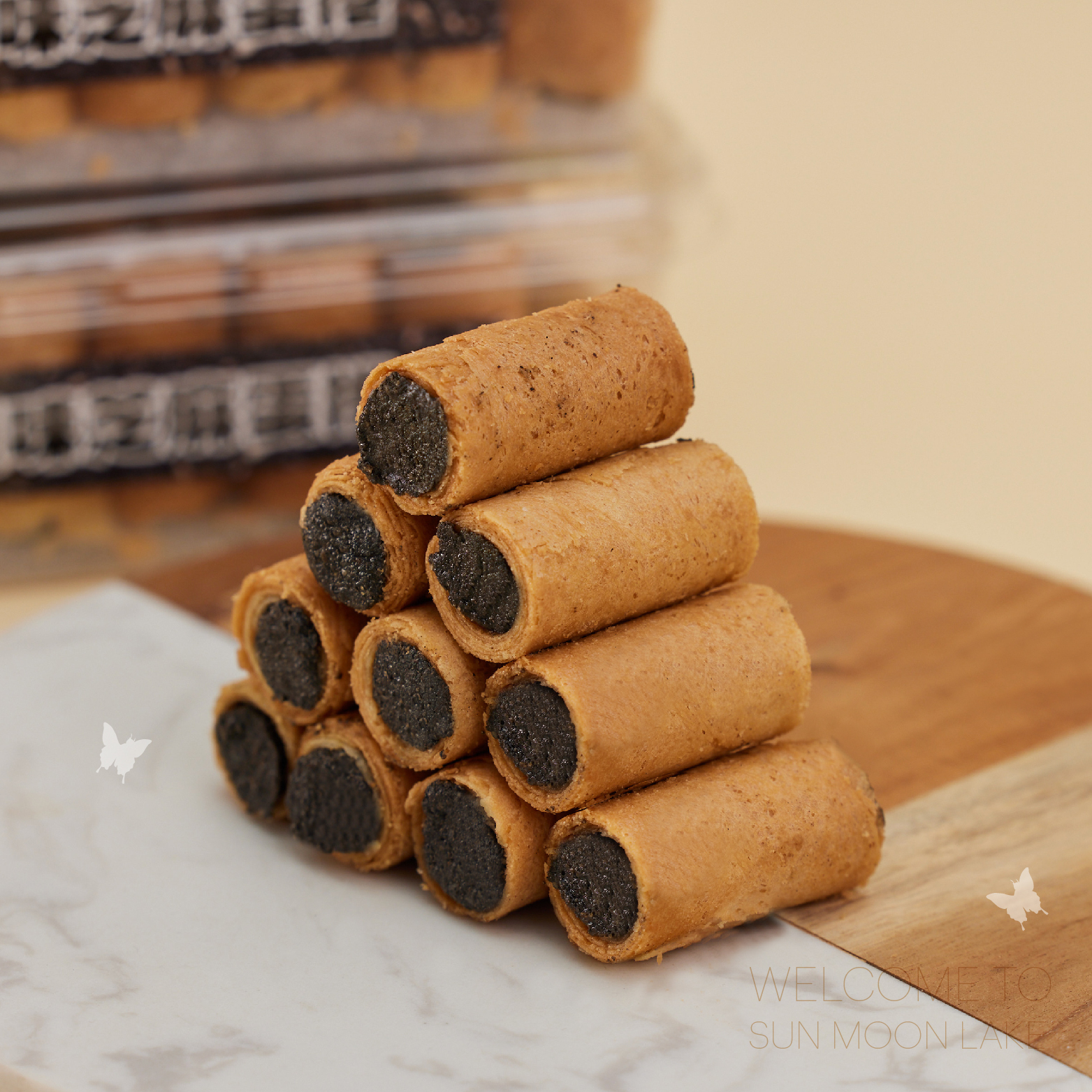 拇指蛋捲(原味芝麻)