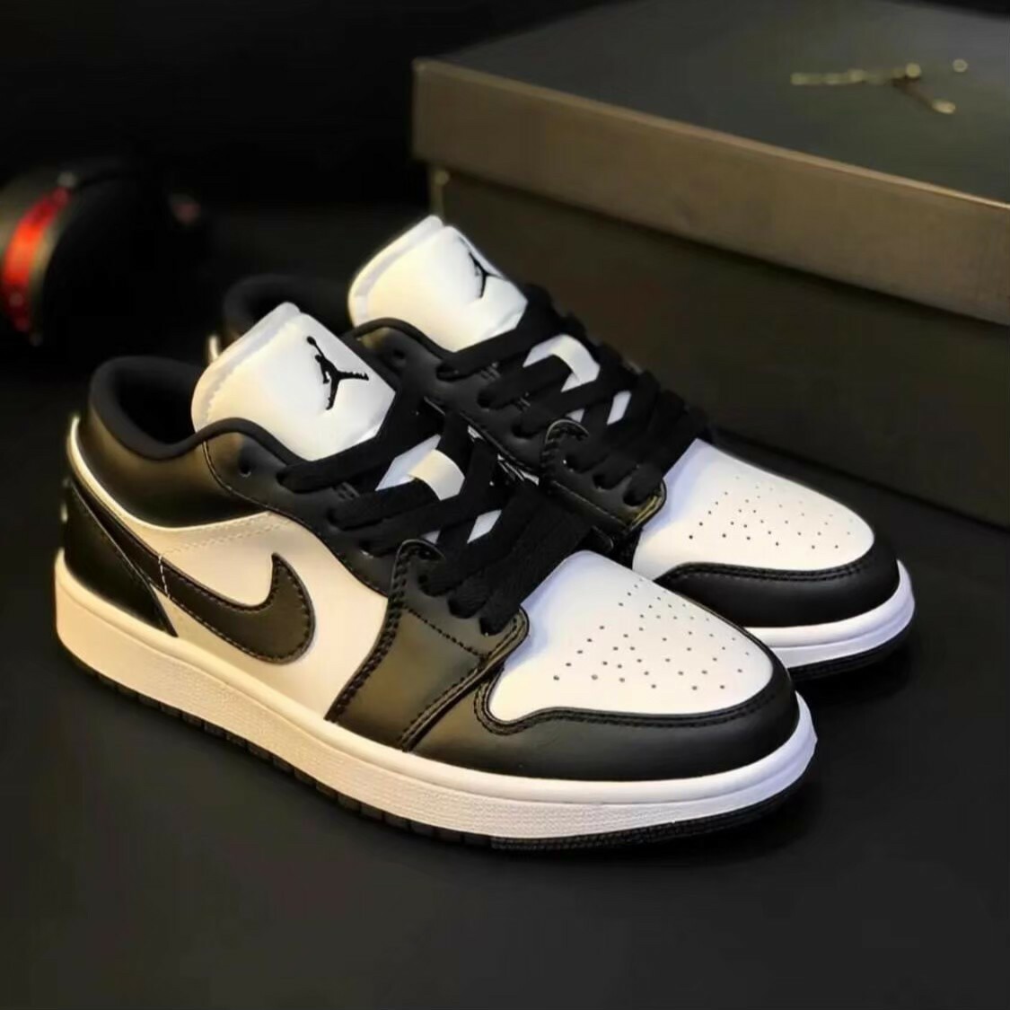 Nike Air Jordan 1 Low Panda 低筒 AJ1 黑白熊貓 女鞋 DC0774-101