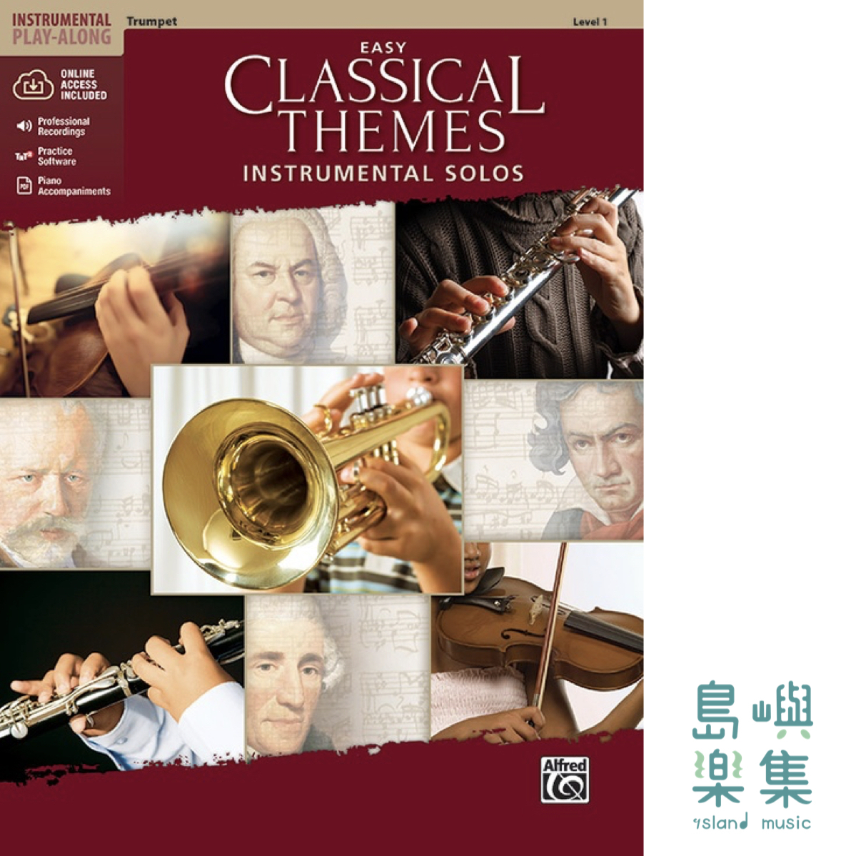 EASY CLASSICAL THEMES/TR/BK&ASPCODE