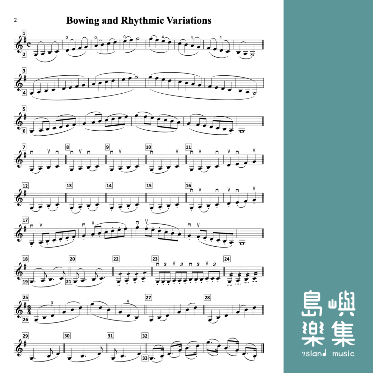 SCALES FOR YOUNG VIOLINIST