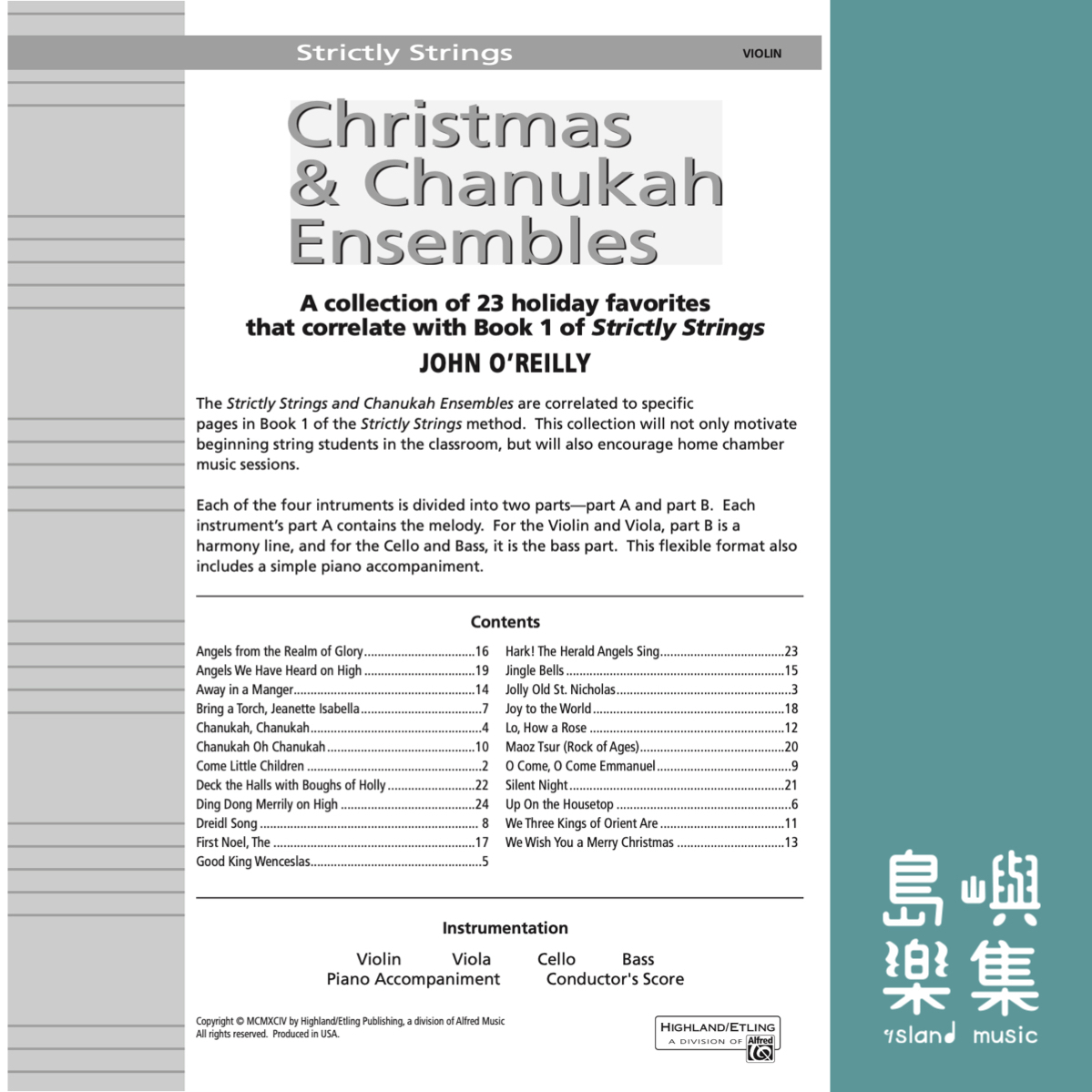 STRICTLY STGS CMAS/CHAN/VIOLIN