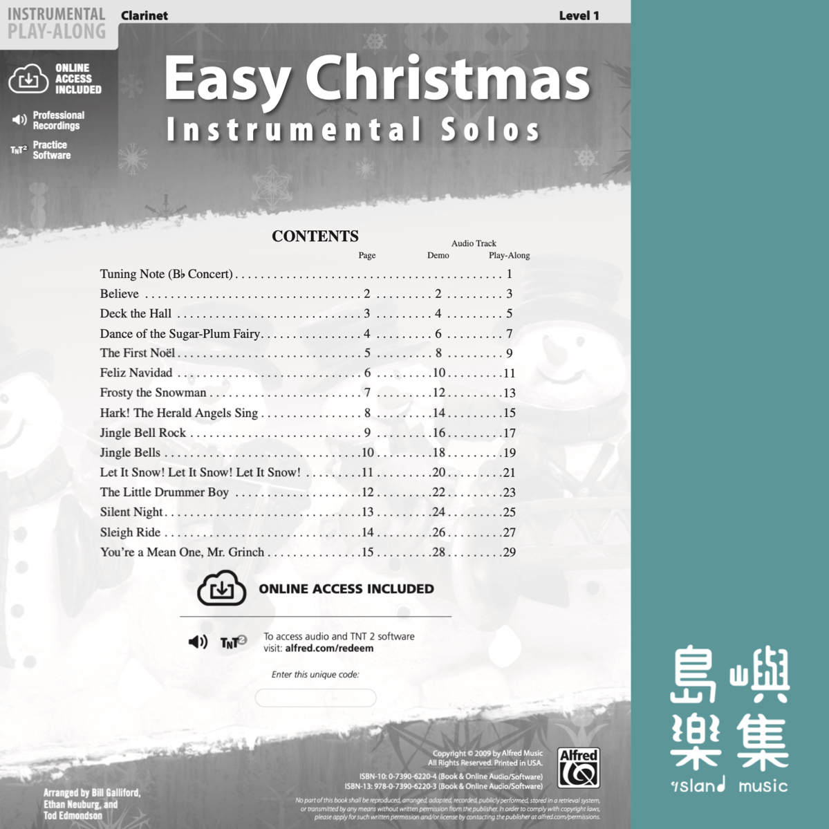 EASY CMAS INST SOLOS 1/CL/BK&ASCODE