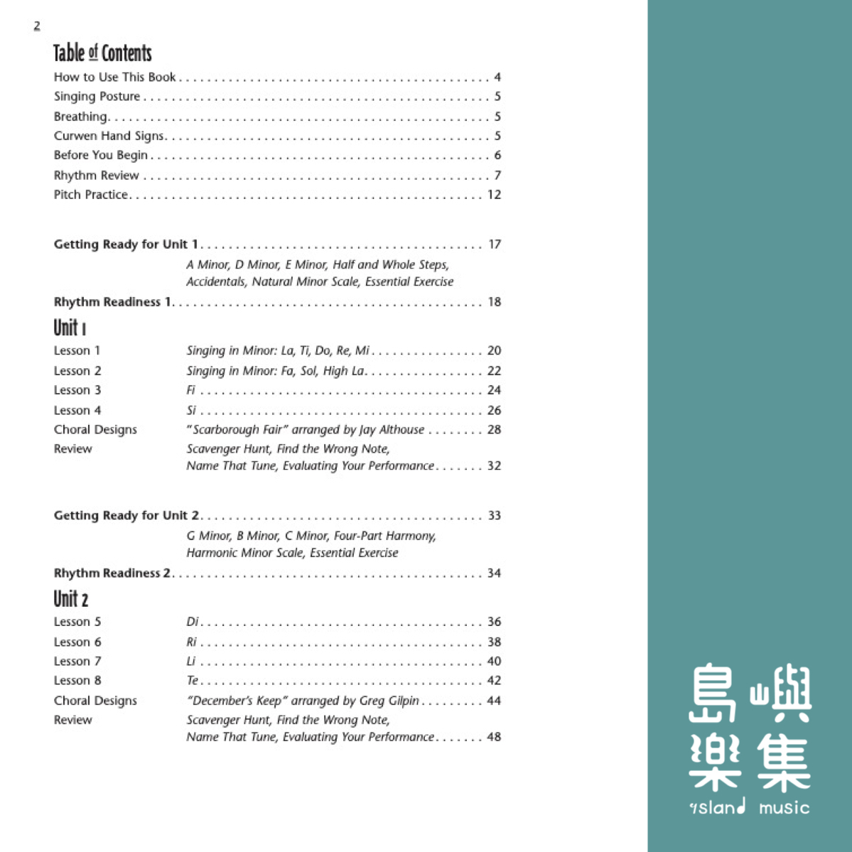 SING AT FIRST SIGHT 2/BK