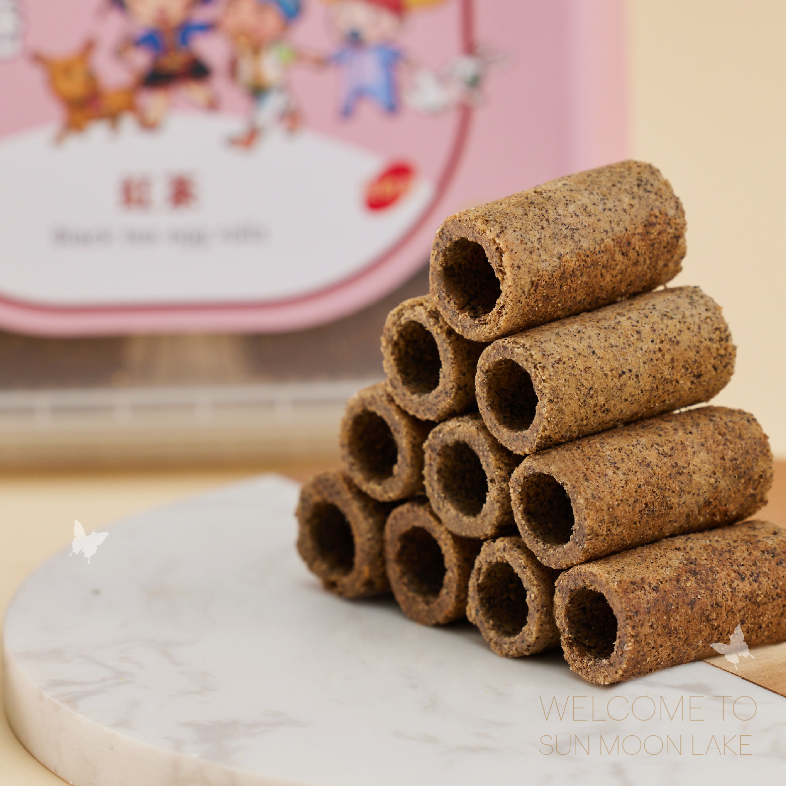 拇指蛋捲(日月潭紅茶)