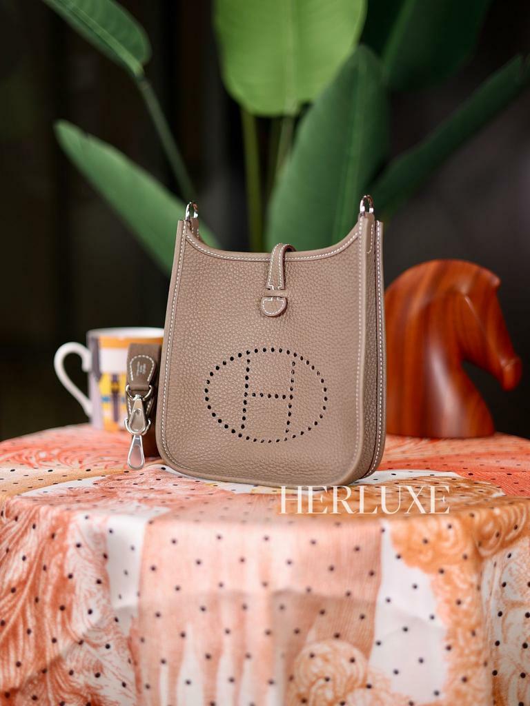 Evelyne mini 18 etoupe / 18 etoupe ck tc K (一代:肩帶長105cm)