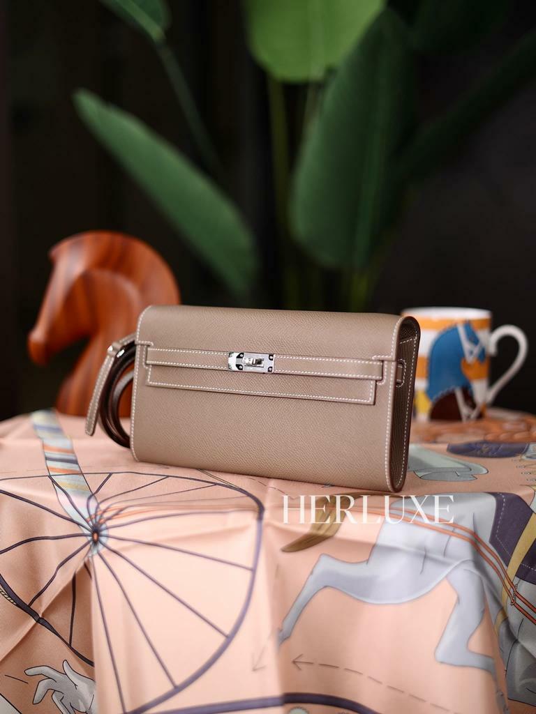 Kelly to go 18 etoupe ck epsom K