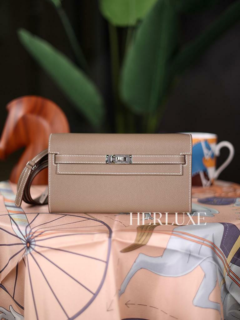 Kelly to go 18 etoupe ck epsom K