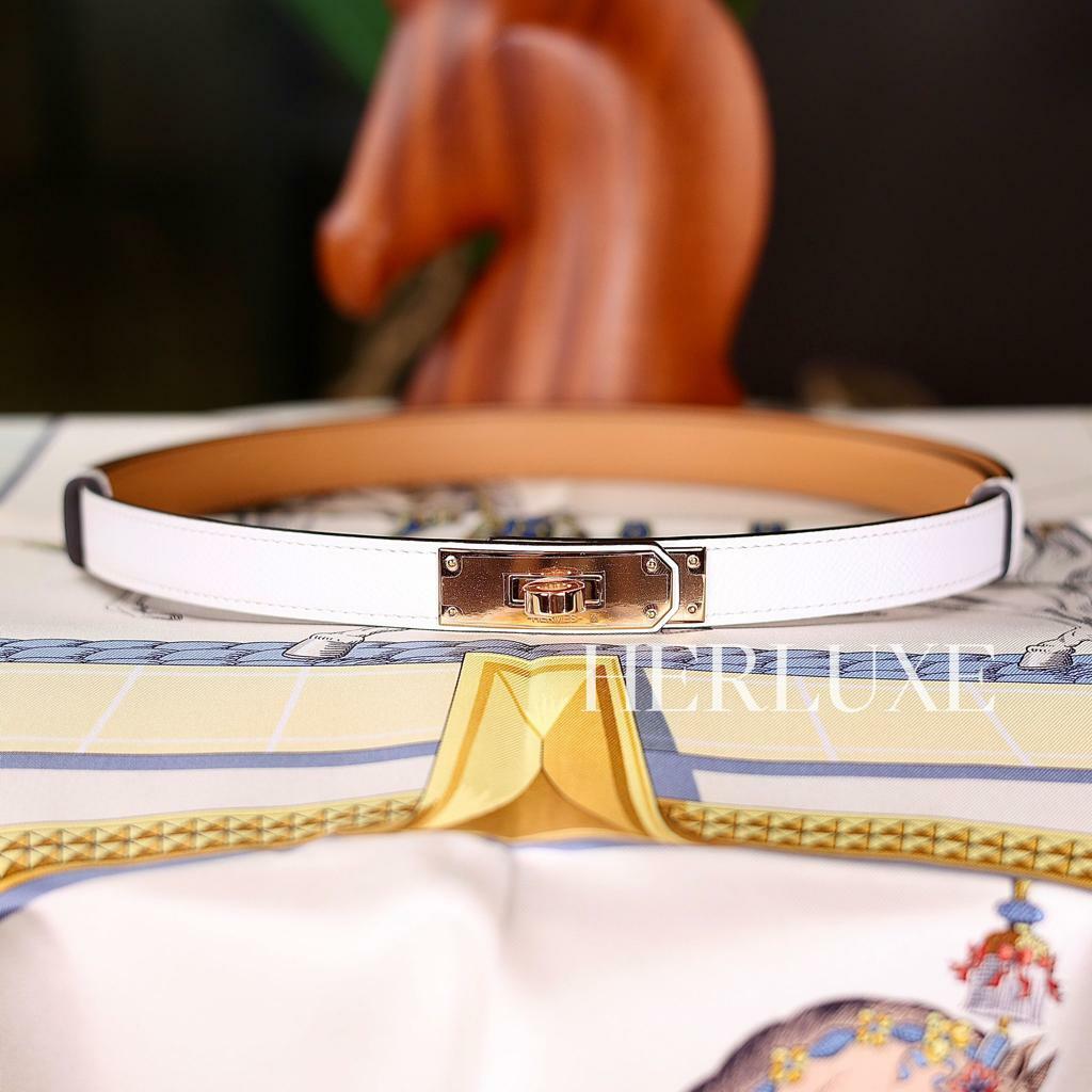 Kelly belt 01 blanc epsom CD