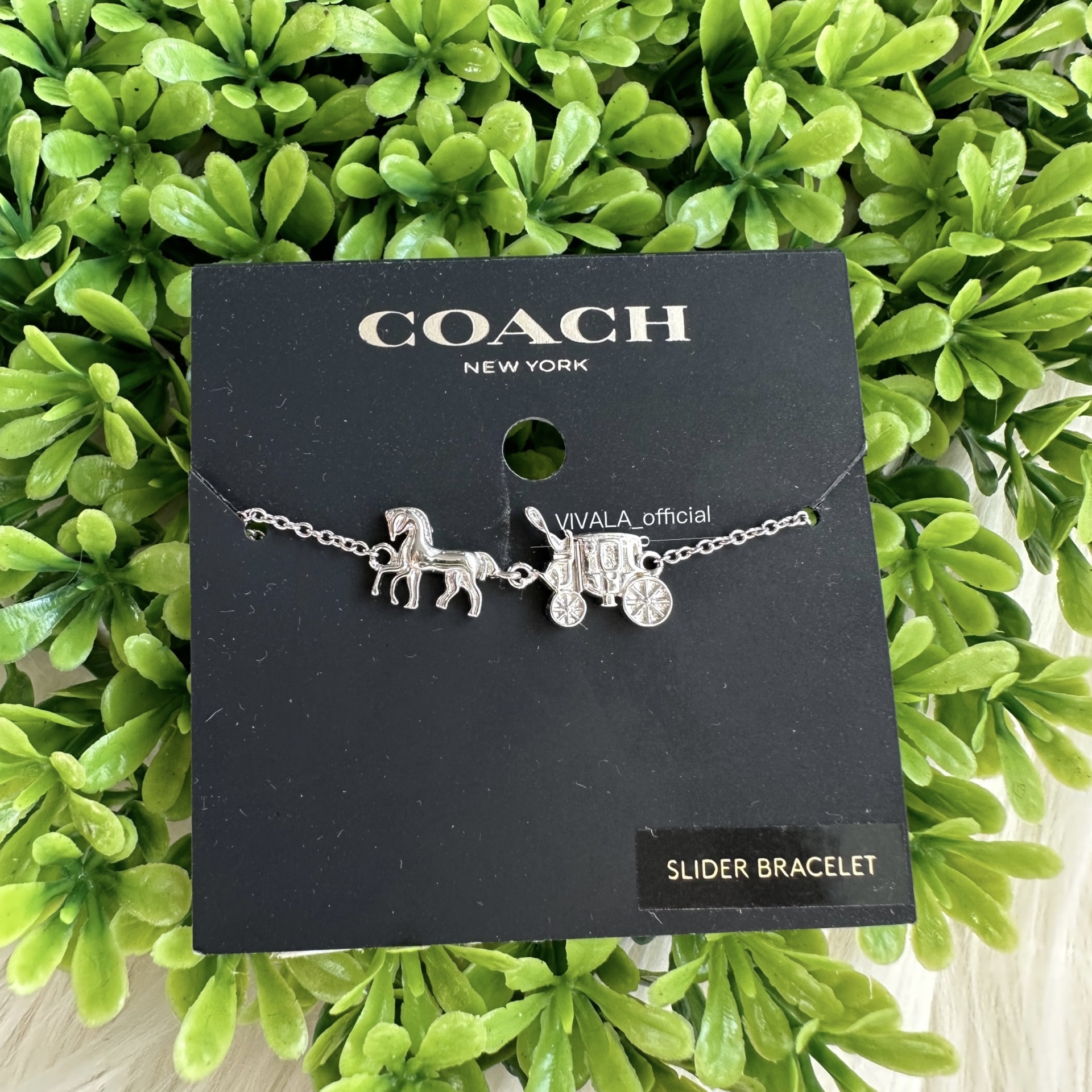 Coach - Horse And Carriage Slider Bracelet 1748