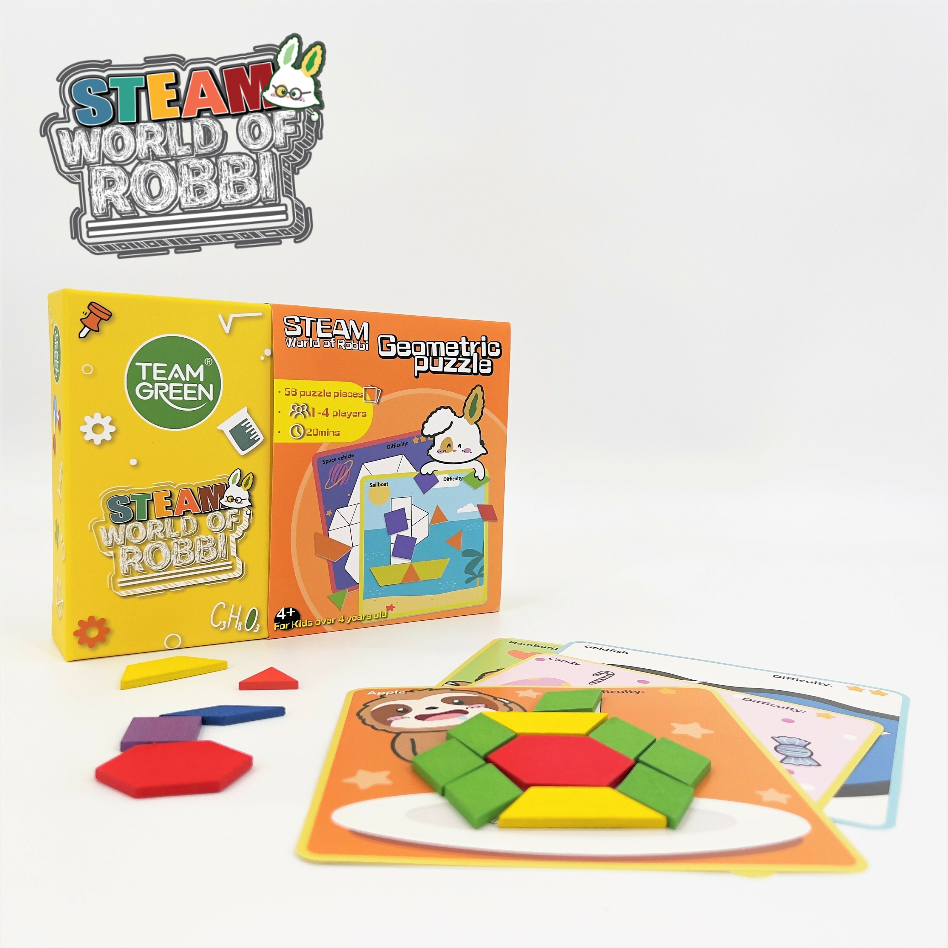 【STEAM World of Robbi 】Geometric puzzle