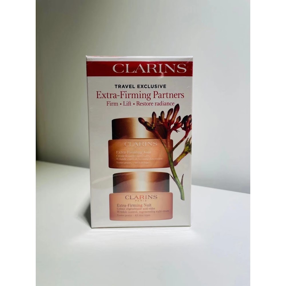 CLARINS - 煥顏緊緻日霜晚霜組合