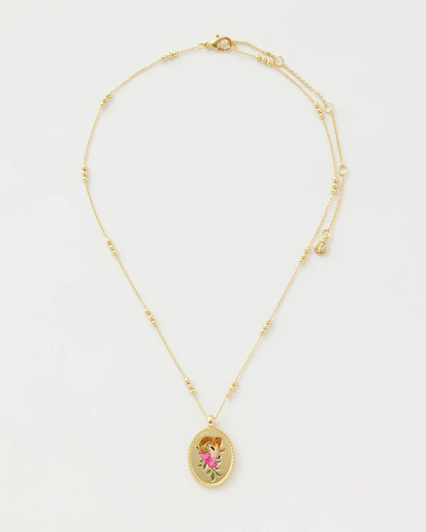 **Fable Aries Zodiac Necklace 40225 白羊座