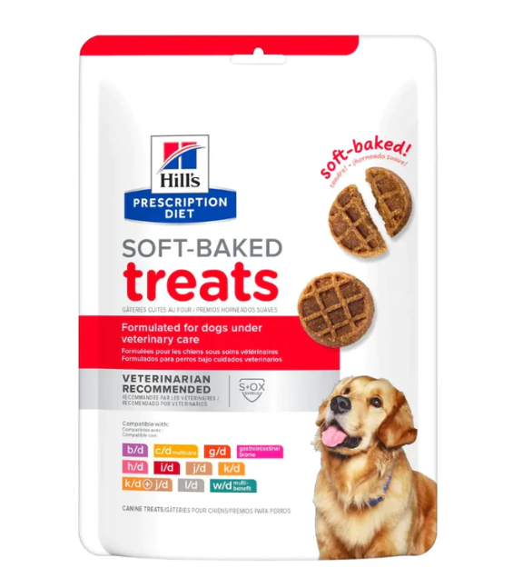 Hill's® Prescription Diet® Soft Baked Canine Treats 12oz  10884