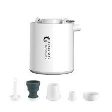 FLEXTAILGEAR 旅行真空袋 4 個 連迷你充電真空泵套裝 / 白色