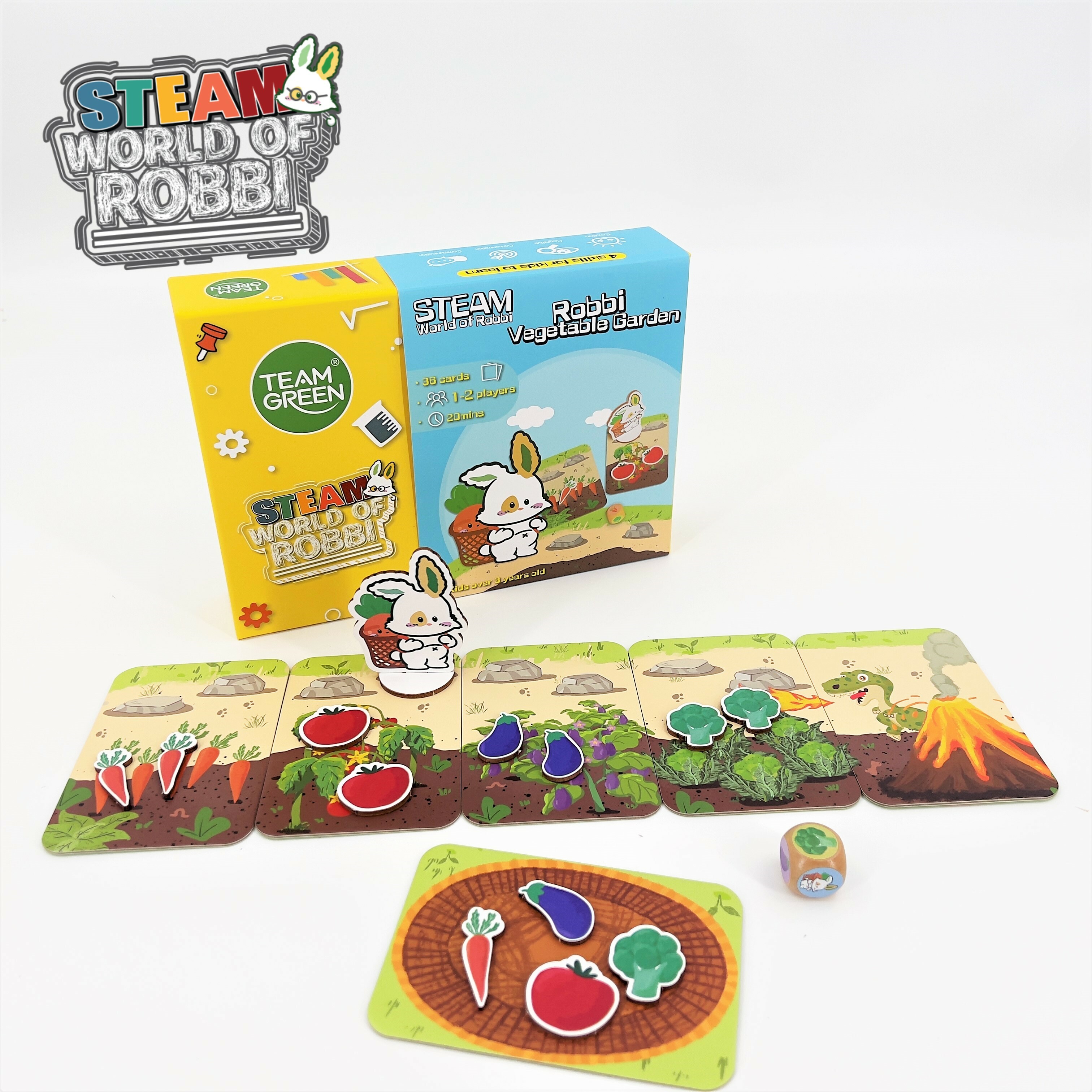 【STEAM World of Robbi 】Robbi Vegetable Garden