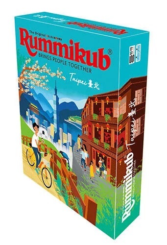 拉密城市版 臺北 Rummikub Taipei 繁體中文版
