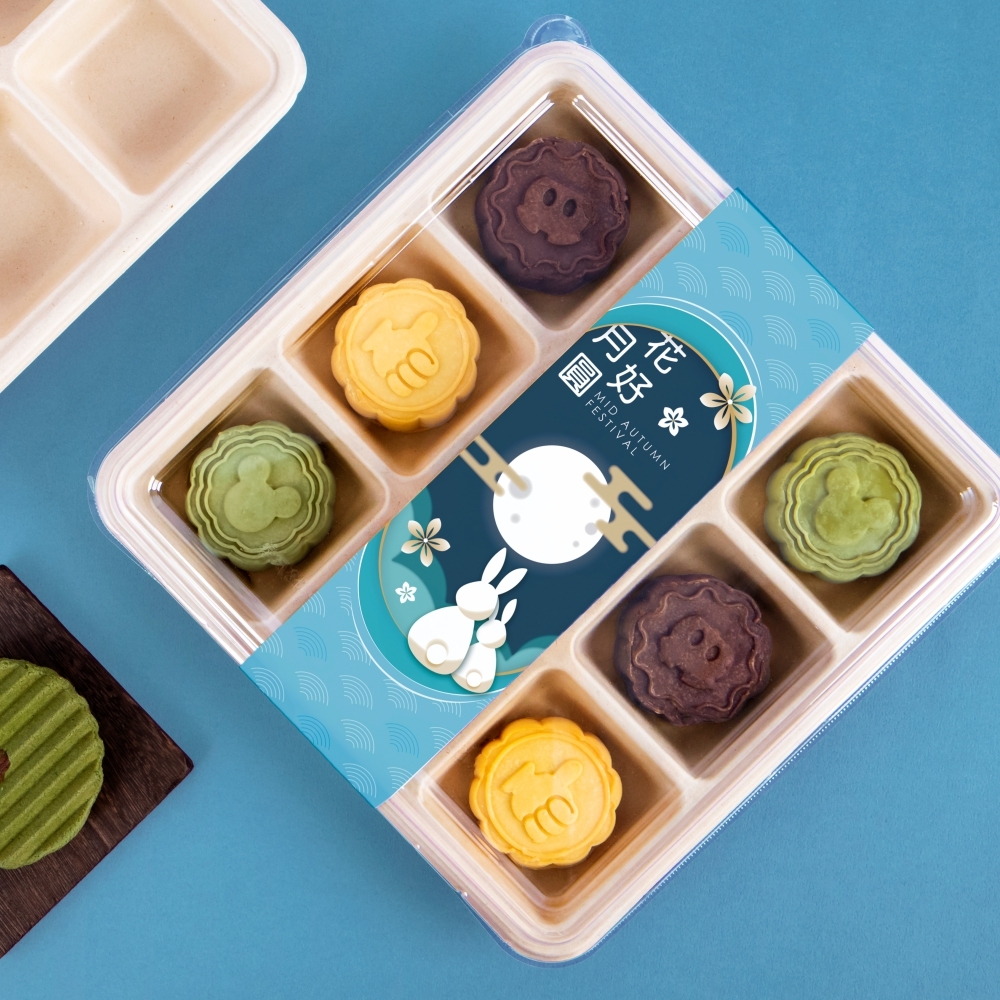 公版全彩餐盒腰封 H28-中秋藍