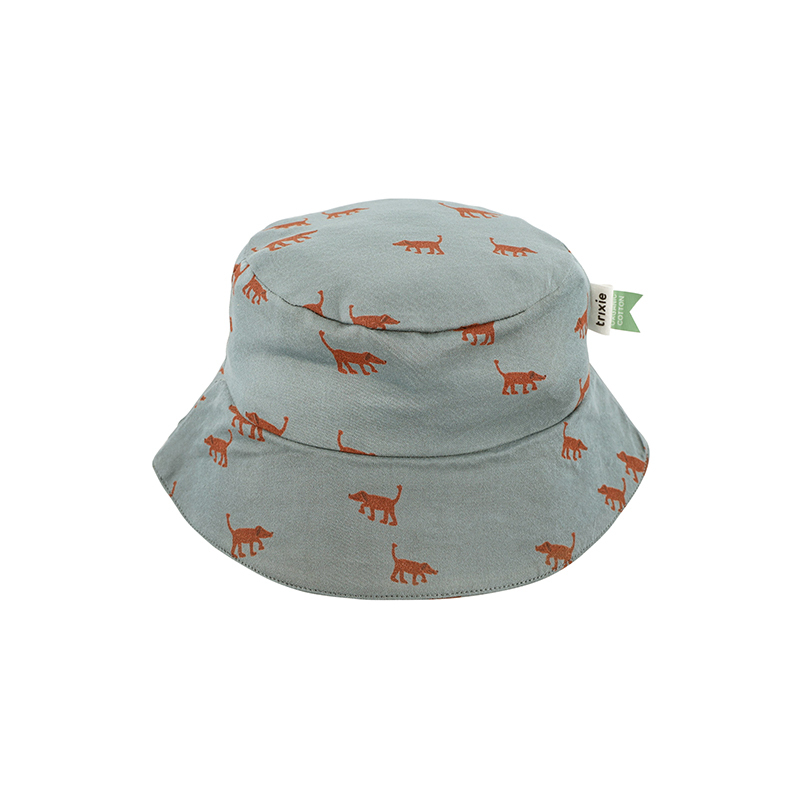 trixie 有機棉遮陽帽-小狗圓舞曲