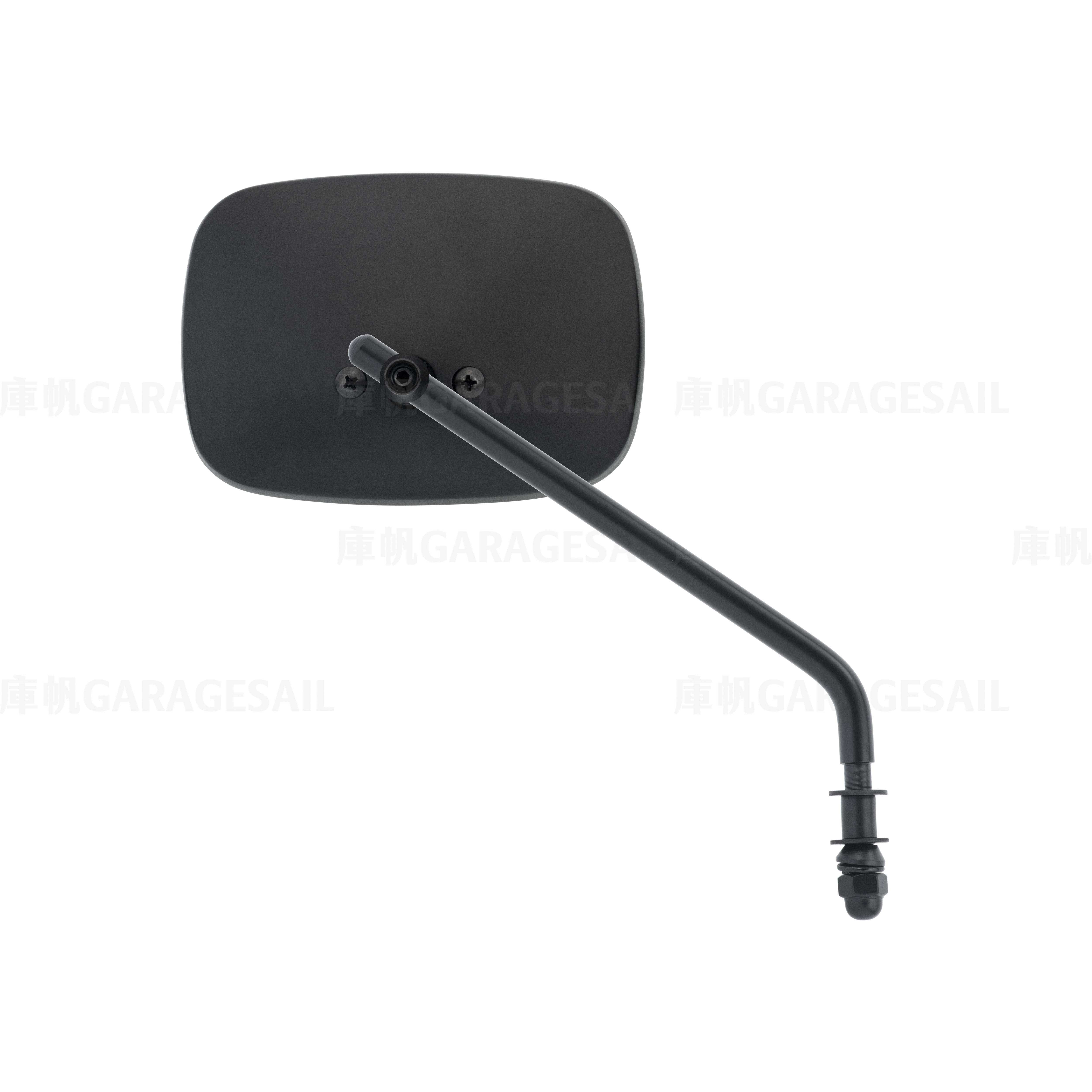 哈雷/凱旋專用 一般位置 後照鏡 大長方 黑