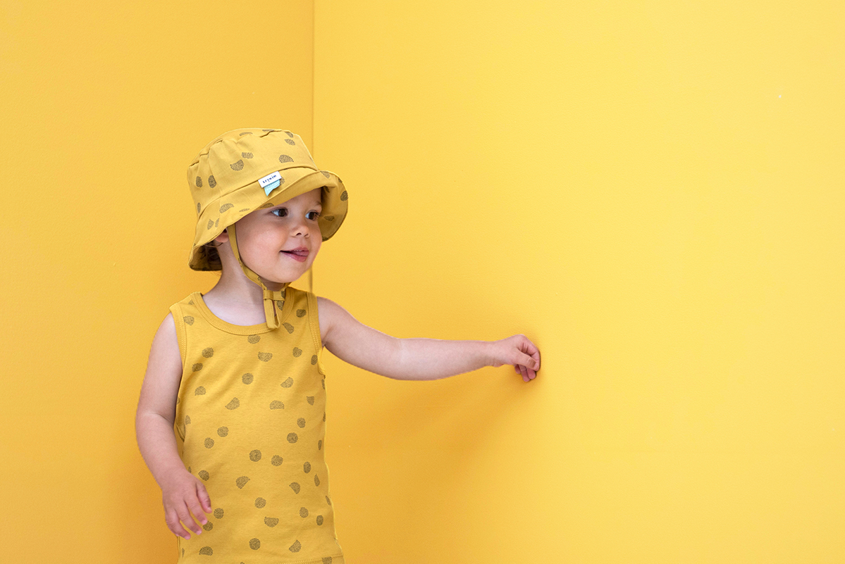 trixie 有機棉遮陽帽-燦爛陽光