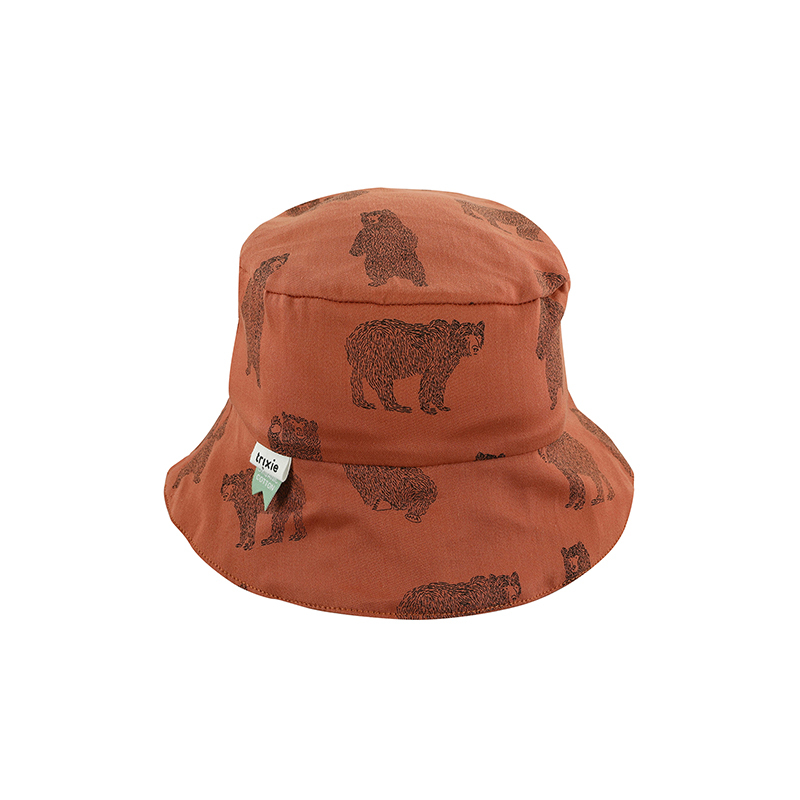 trixie 有機棉遮陽帽-勇敢小熊