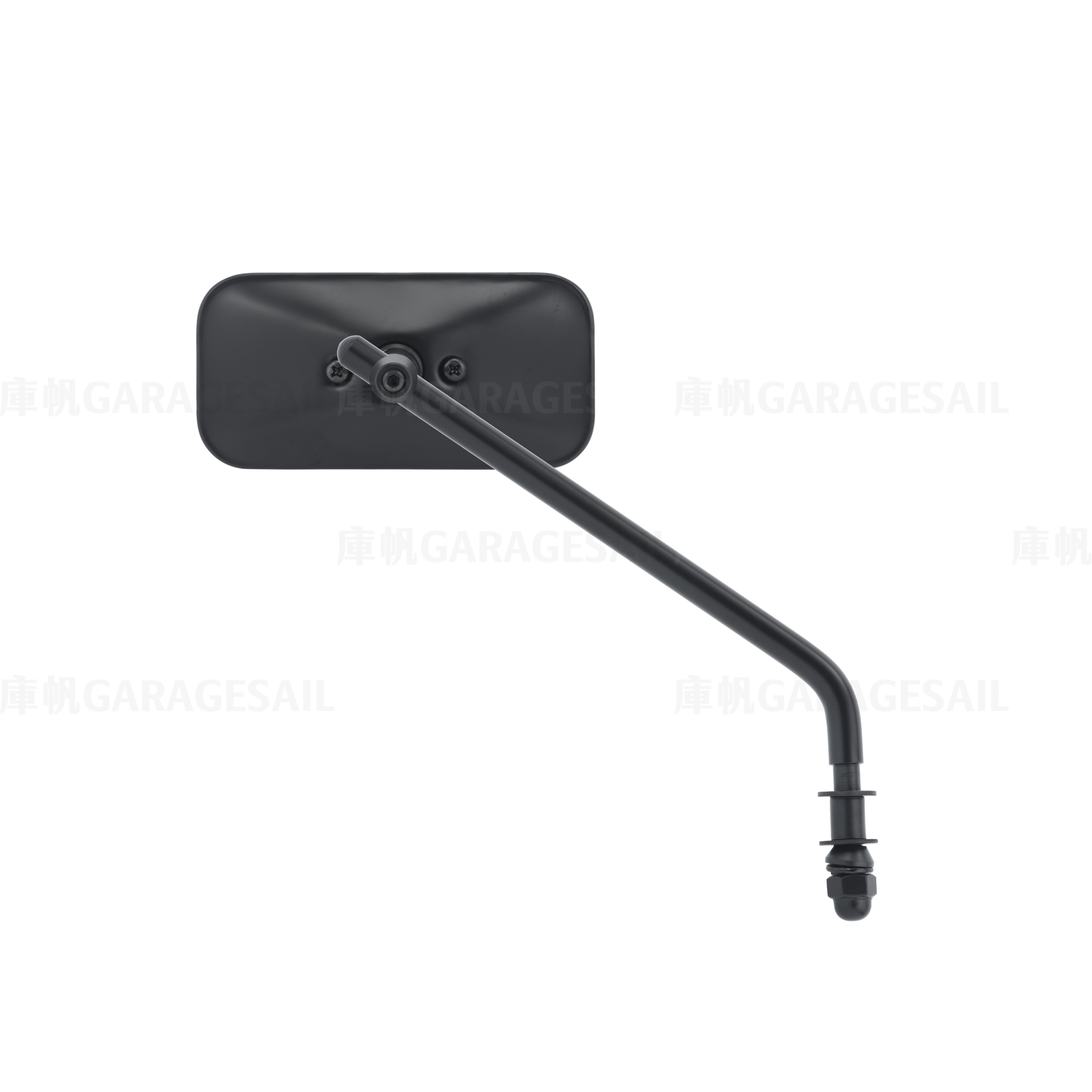 哈雷/凱旋專用 一般位置 後照鏡 小長方 黑