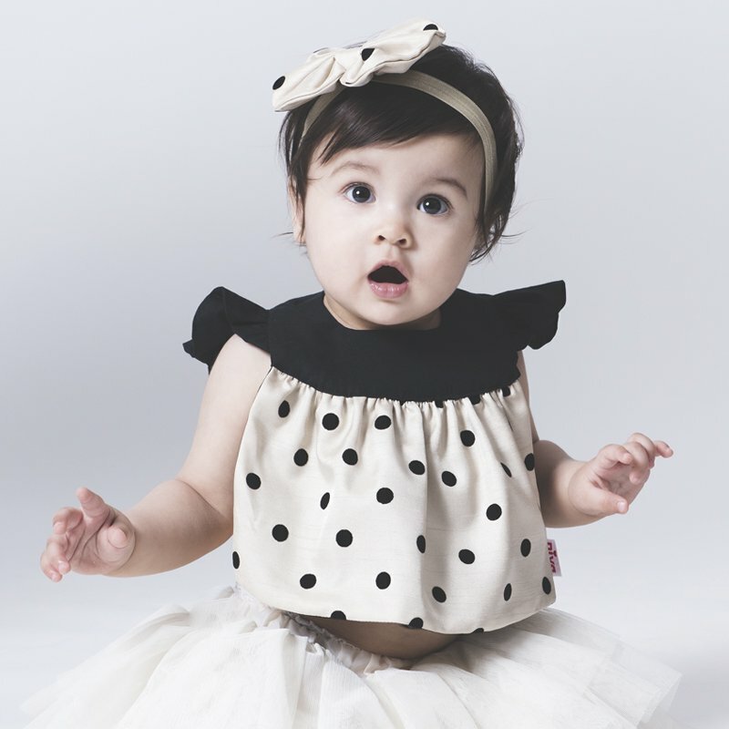 Niva 嬰幼兒超可愛髮帶-復古女孩