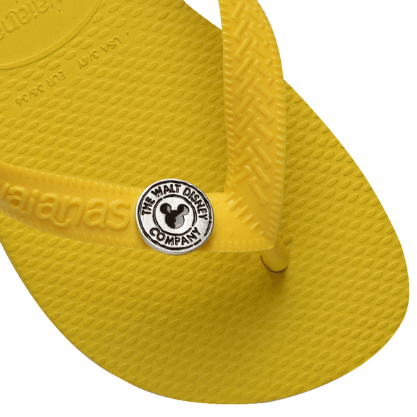 HAVAIANAS 哈瓦仕 鞋扣 迪士尼 米奇LOGO 100周年 夾腳拖配件 41492520090A