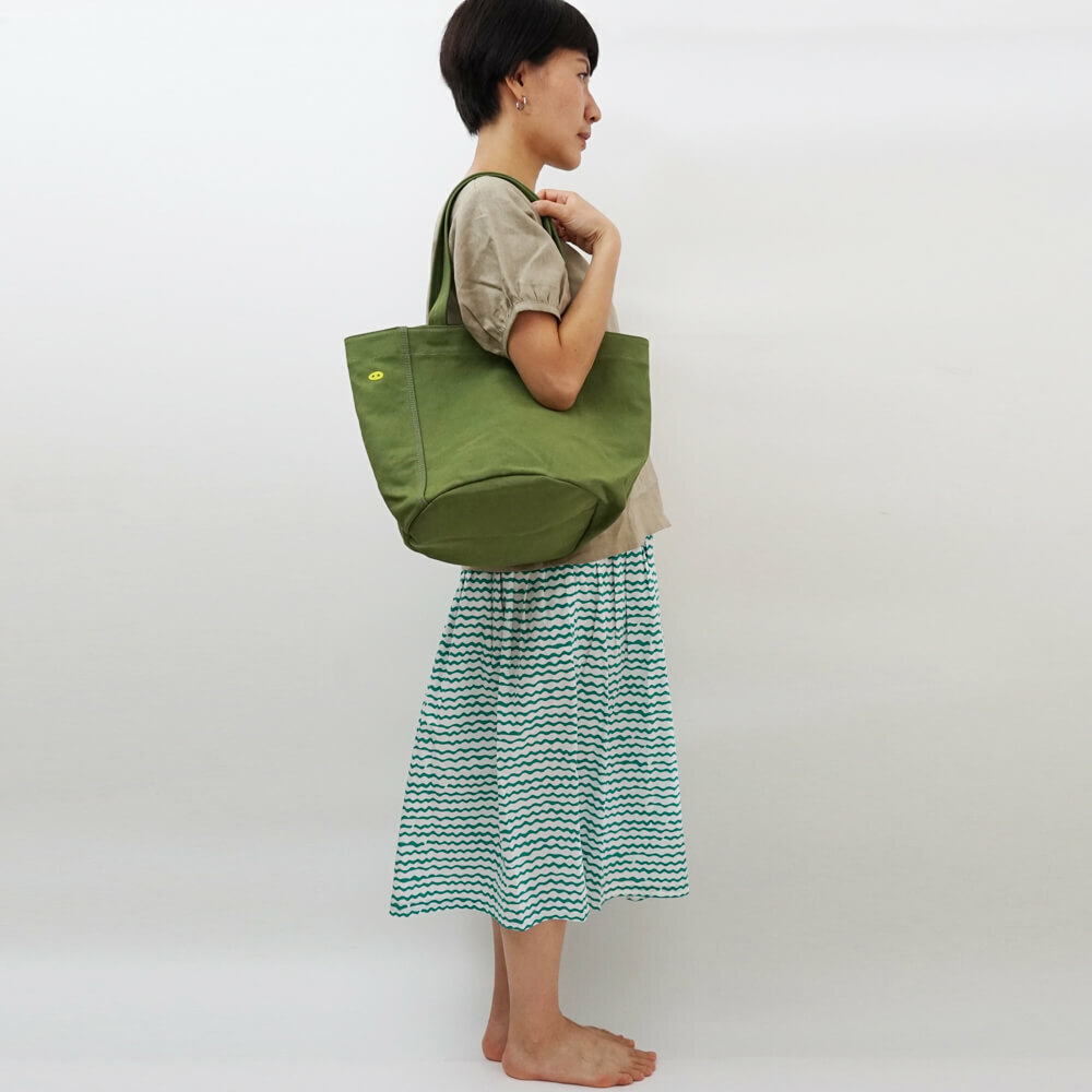 小Cam  經典托特包  抹茶綠