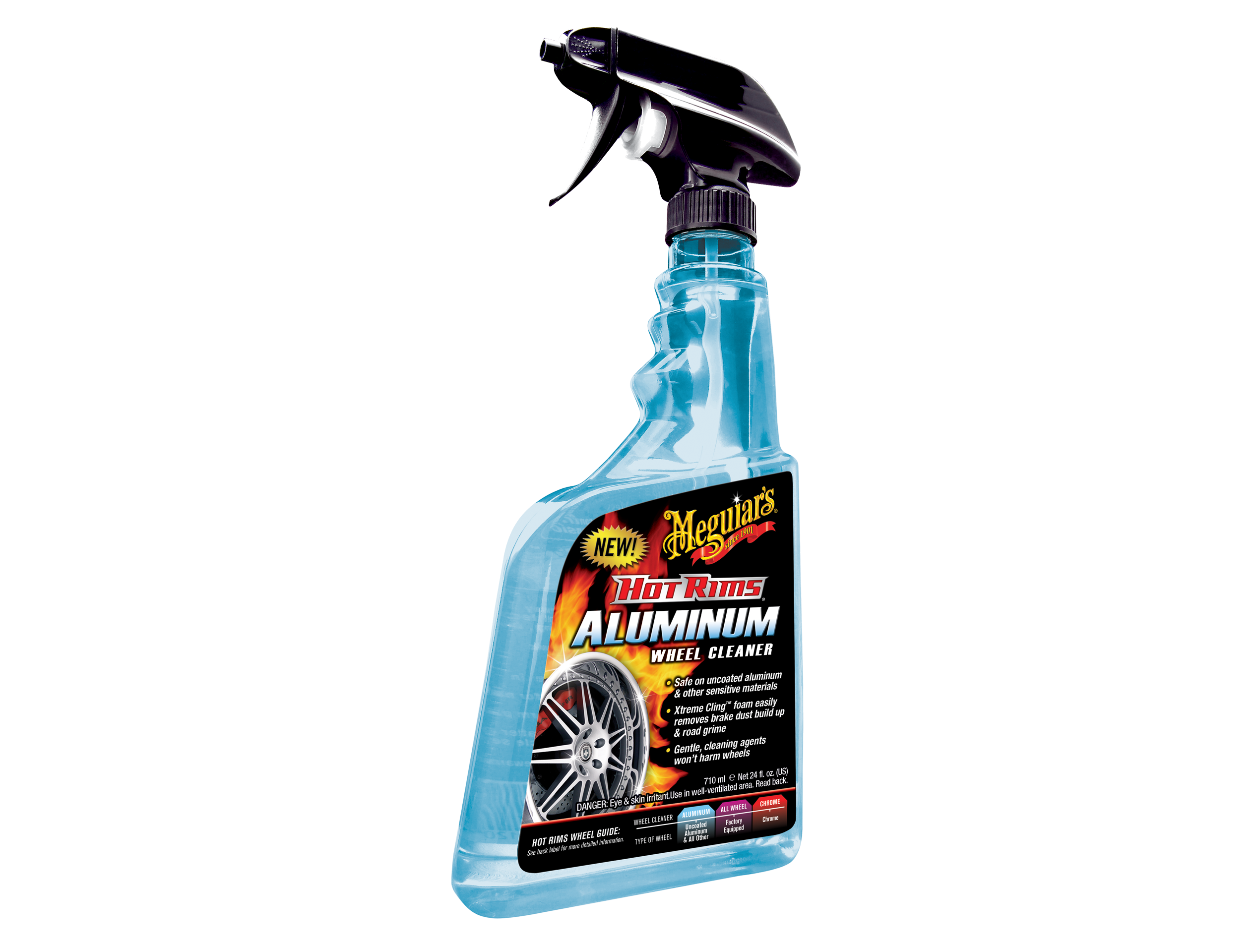 美光-熱亮鋁合金呔軨清潔劑 710ml