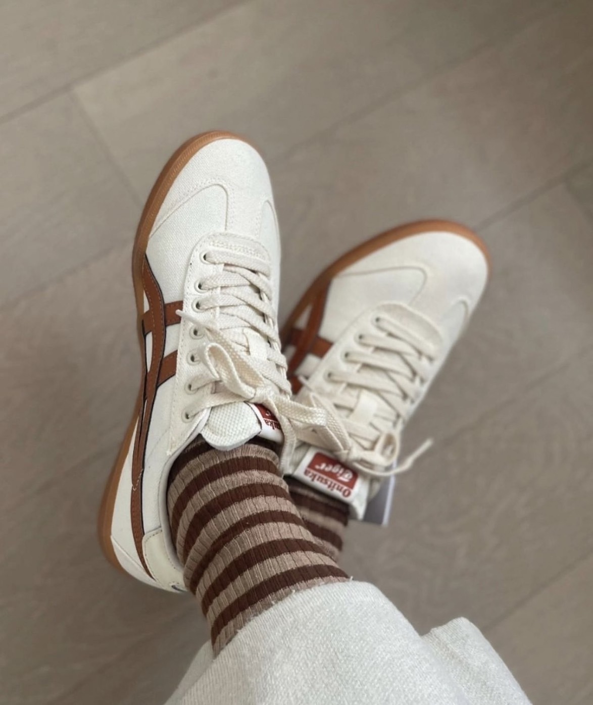 Onitsuka Tiger 鬼塚虎 Tokuten 德訓鞋 葡萄柚 焦糖 橘色 1183A862-200/預購