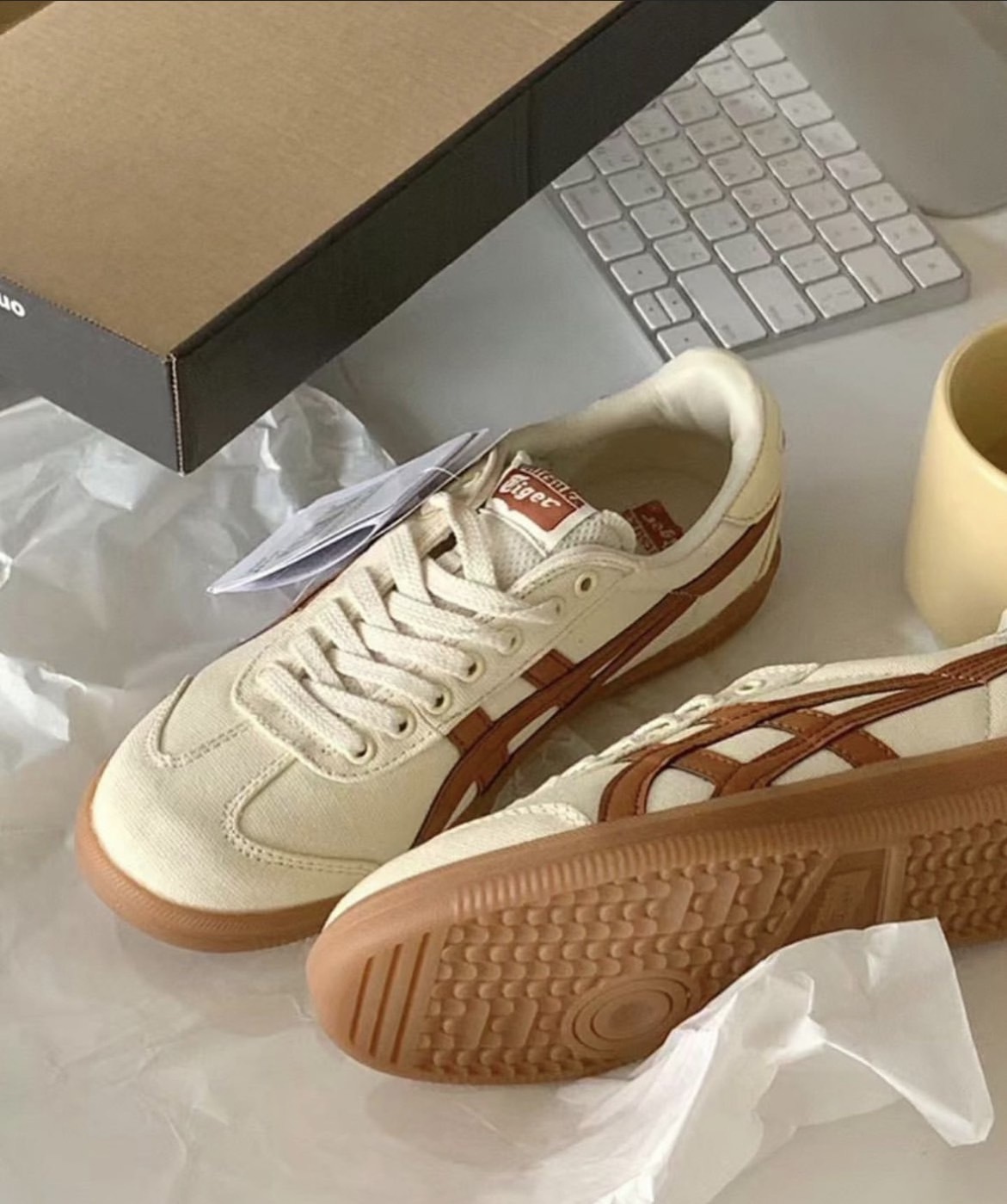 Onitsuka Tiger 鬼塚虎 Tokuten 德訓鞋 葡萄柚 焦糖 橘色 1183A862-200/預購