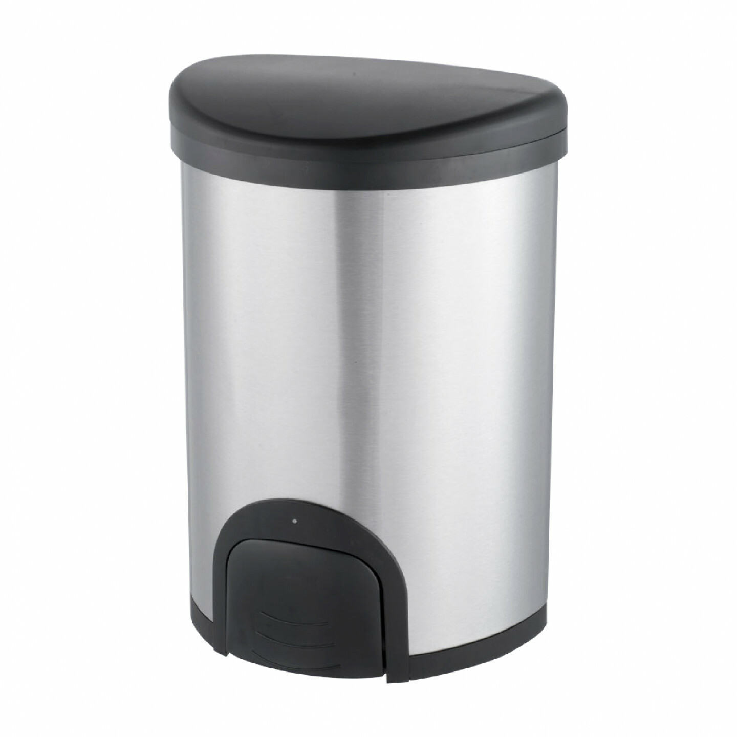 日日商 廚房系列-電子腳觸自動環保桶-半圓12L V1012LH