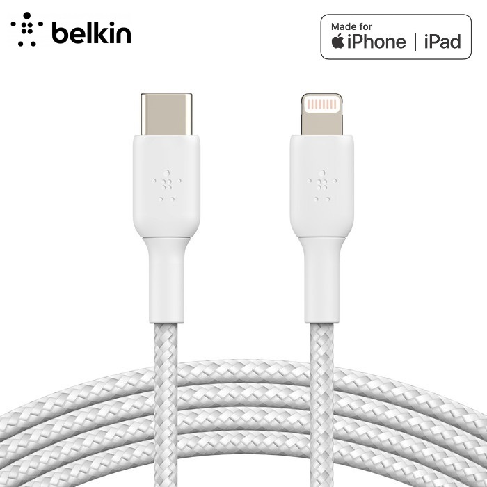 Belkin USB-C 至 Lightning 充電線