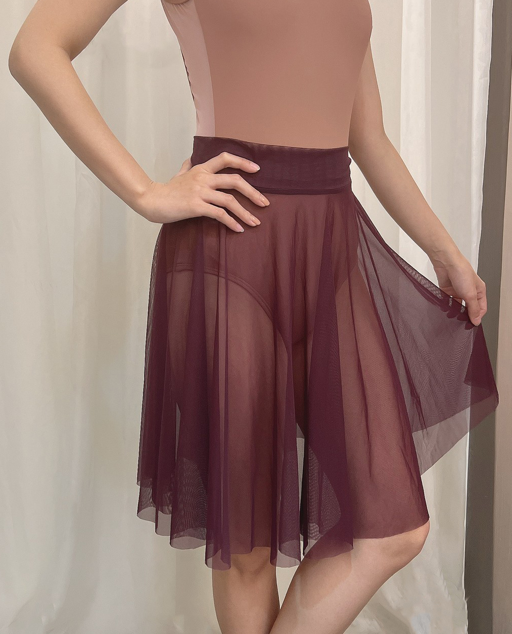 舞者品牌 Dance by Lina【LN-Monica 中長紗裙】