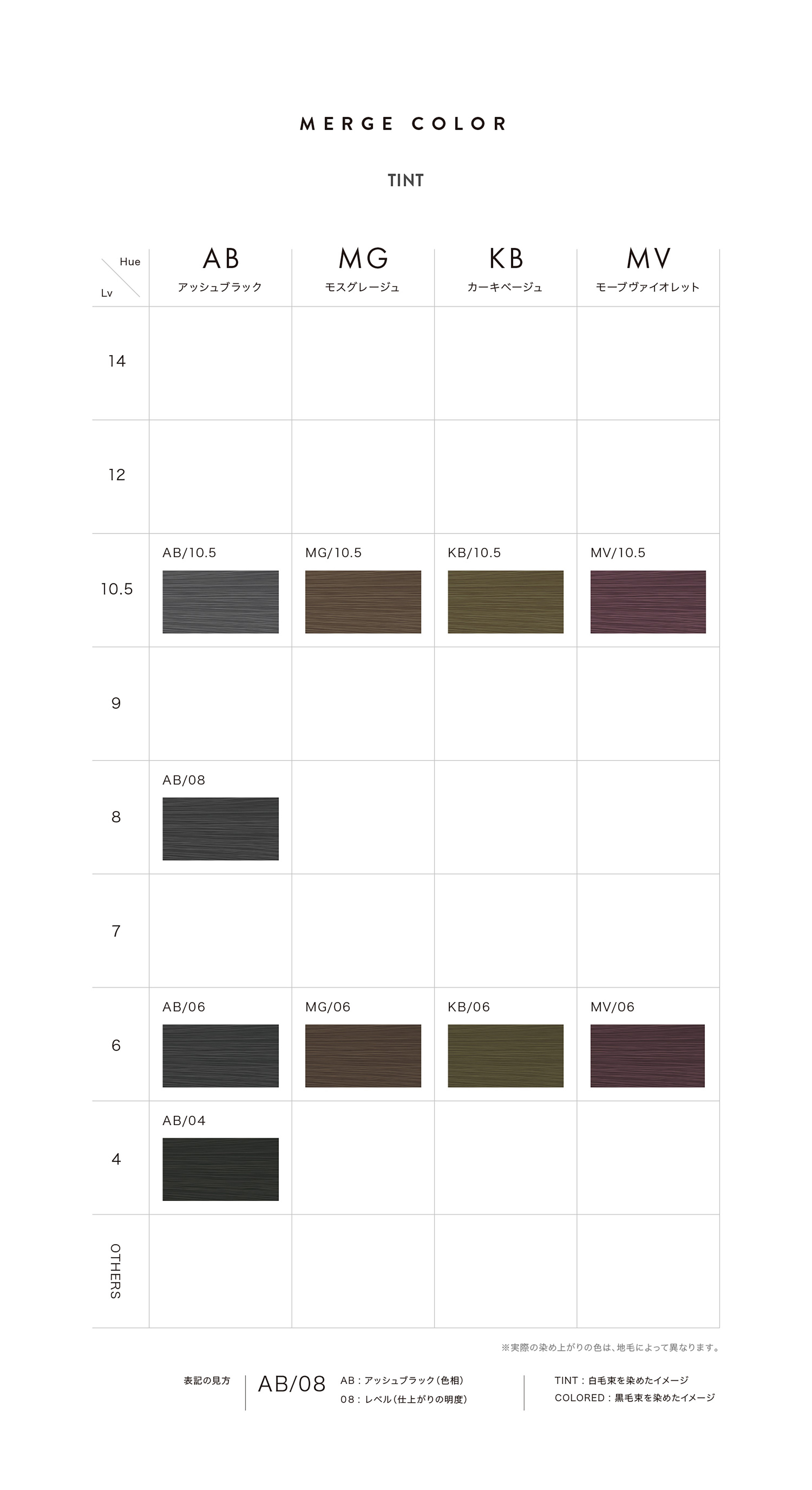 THROW Hair Color [Merge Color] 100ml